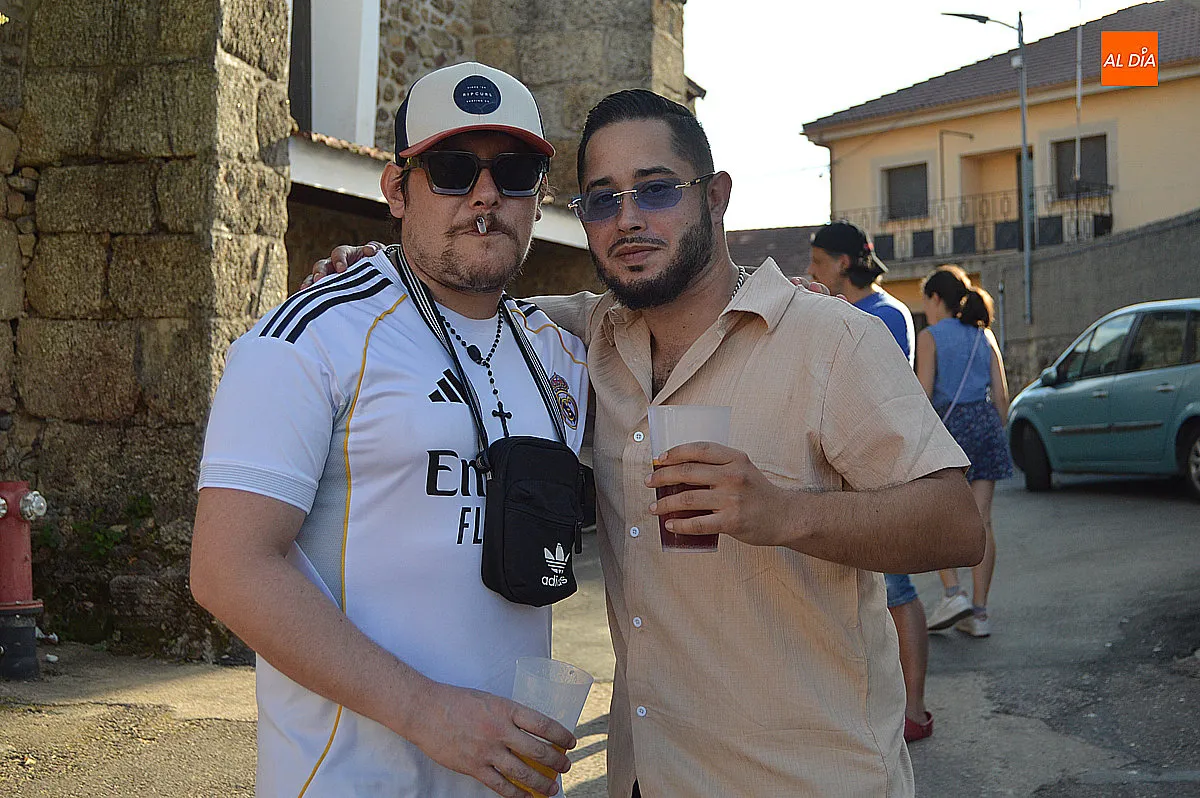 Alzado de la viga en las fiestas de Payo 2026