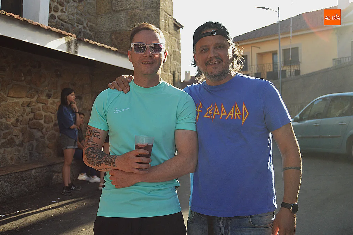Alzado de la viga en las fiestas de Payo 2026