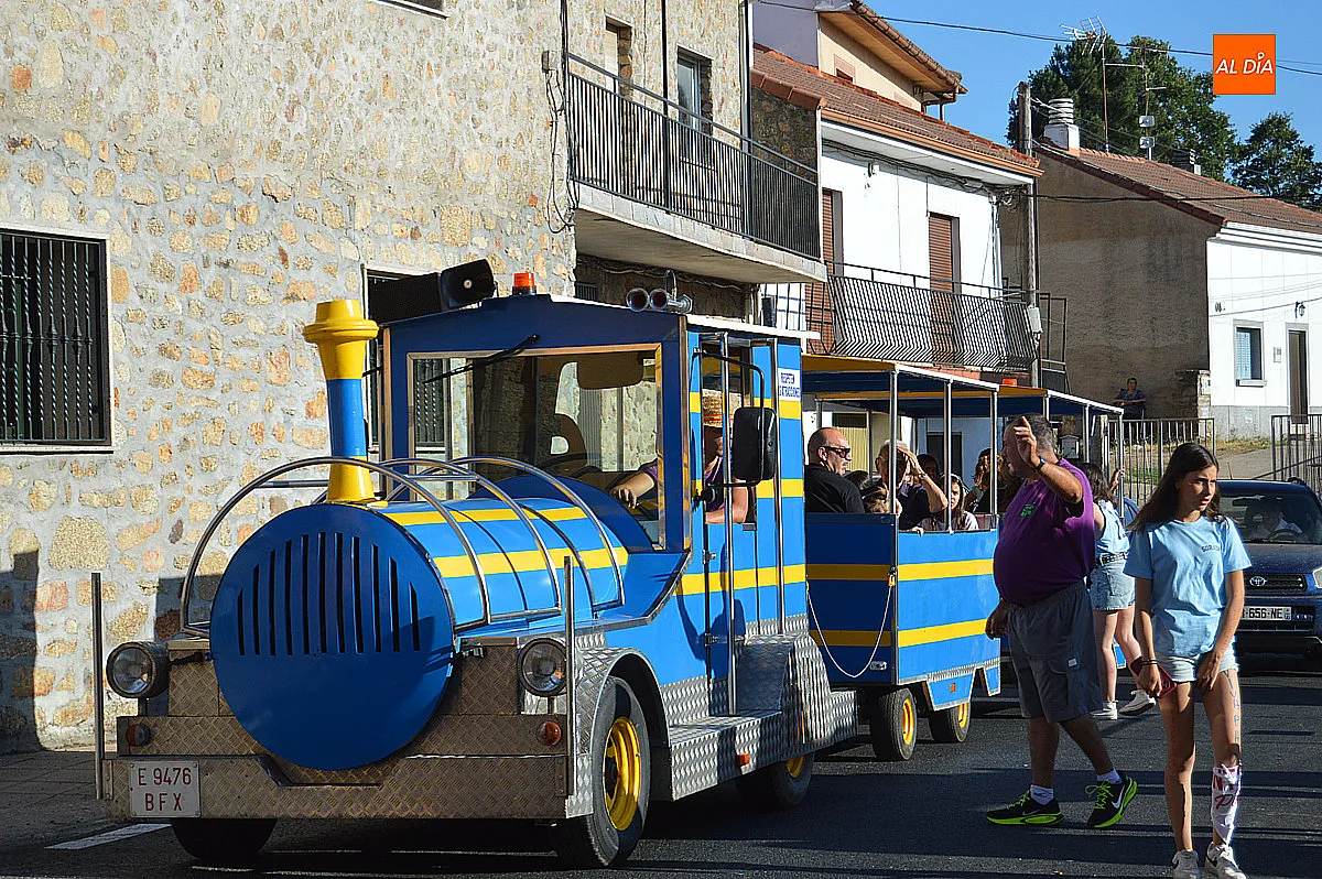 Alzado de la viga en las fiestas de Payo 2026