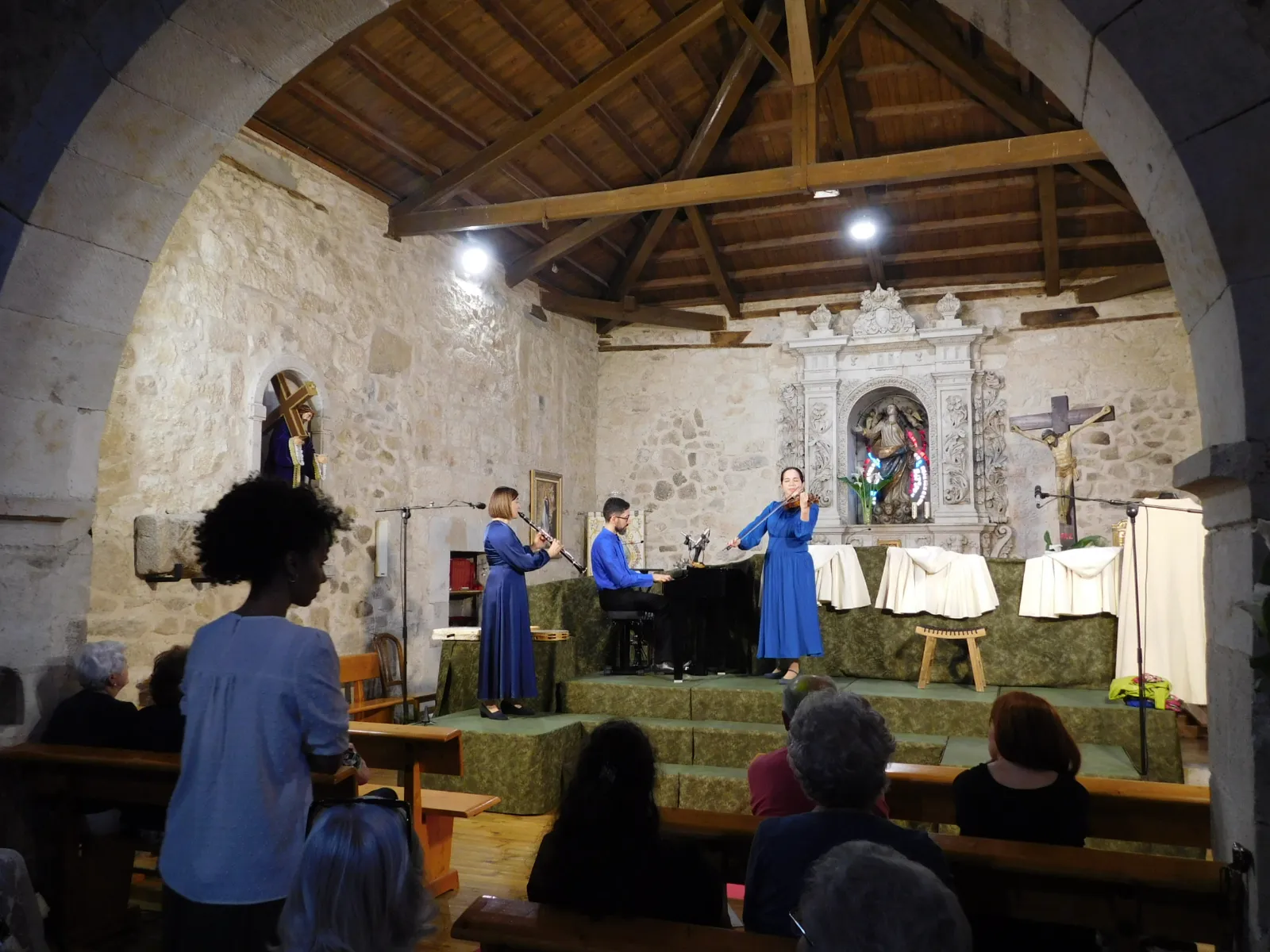 Foto 2 - Boada acoge la vig&eacute;sima funci&oacute;n de la obra teatral sobre San Juan de la Cruz