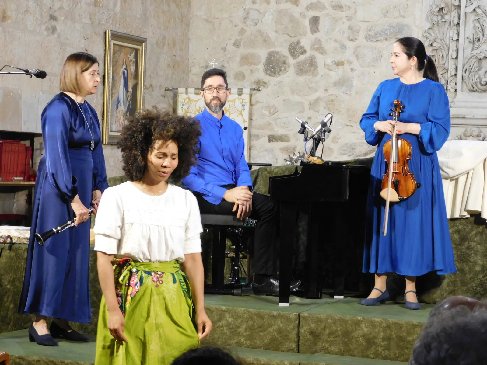 Foto 7 - Boada acoge la vig&eacute;sima funci&oacute;n de la obra teatral sobre San Juan de la Cruz