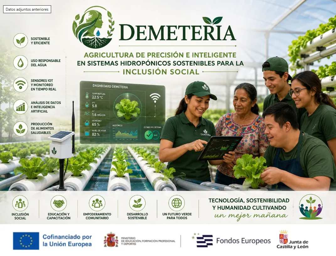 El proyecto DEMETERIA une tecnología y agricultura de precisión gracias la Formación Profesional