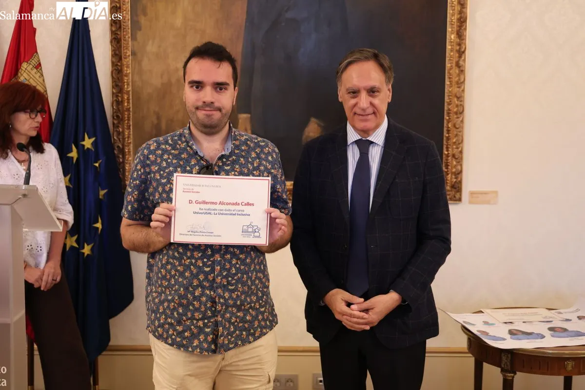 Día de emociones en el Ayuntamiento con la clausura de 'Univerusal: la universidad inclusiva'. Foto de David Sañudo