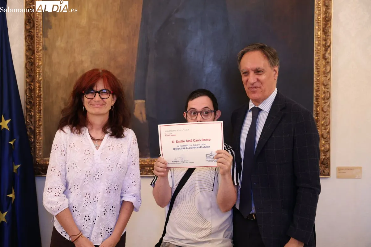 Día de emociones en el Ayuntamiento con la clausura de 'Univerusal: la universidad inclusiva'. Foto de David Sañudo
