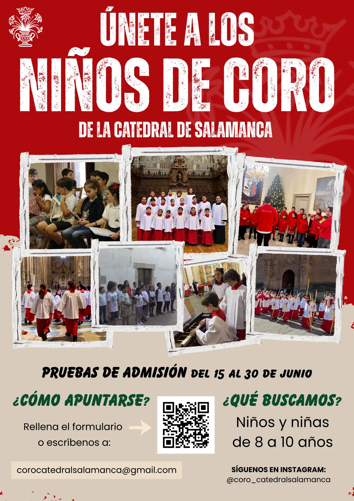 Foto 2 - La Catedral de Salamanca busca voces infantiles para su coro de ni&ntilde;os