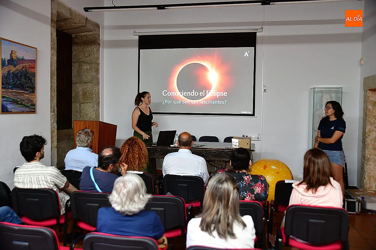 Charla sobre el eclipse solar en la Casa de la Cultura 