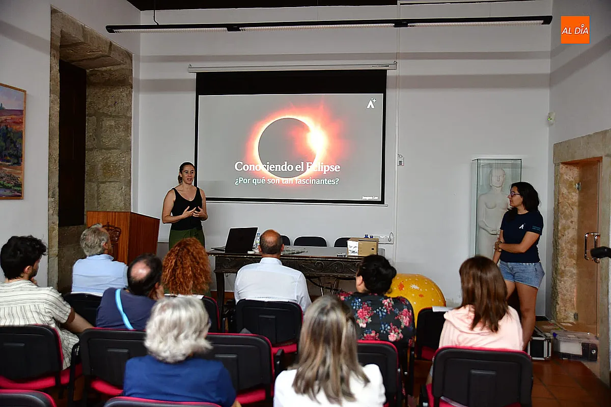 Charla sobre el eclipse solar en la Casa de la Cultura 