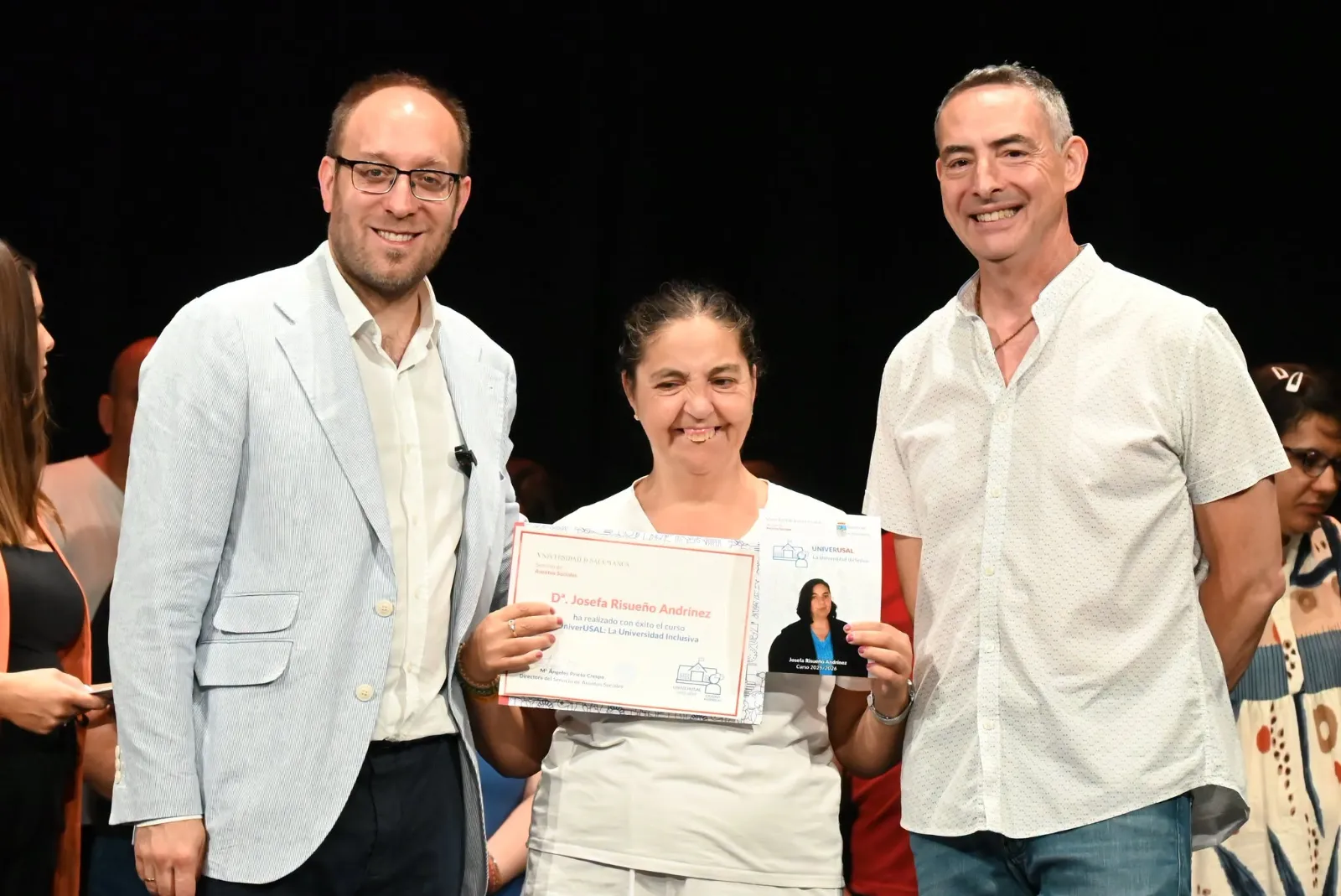 Clausura de UniverUSAL  en el Teatro Nuevo Fernando Arrabal 