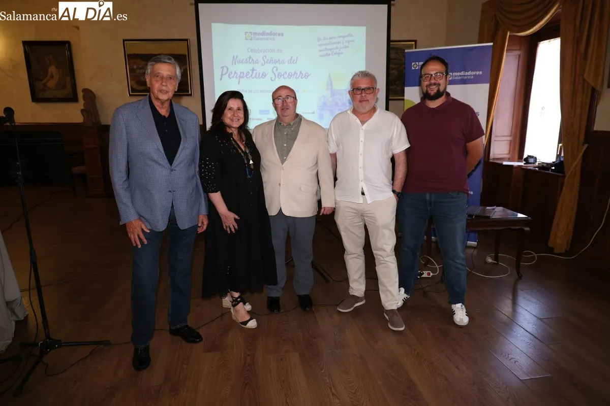 Encuentro del Colegio de Mediadores de Seguros de Salamanca por su fiesta patronal. Foto de David Sañudo