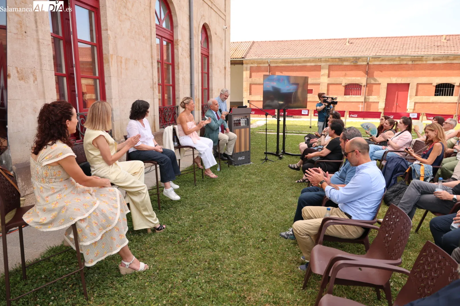 Presentación de los resultados de 'Hotelería por el clima' en Salamanca. Fotos: David Sañudo