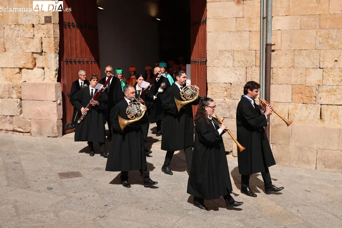 Cortejo y ceremonia de Francisco de Vitoria como Honoris Causa a título póstumo de la Universidad de Salamanca | FOTOS: David Sañudo 