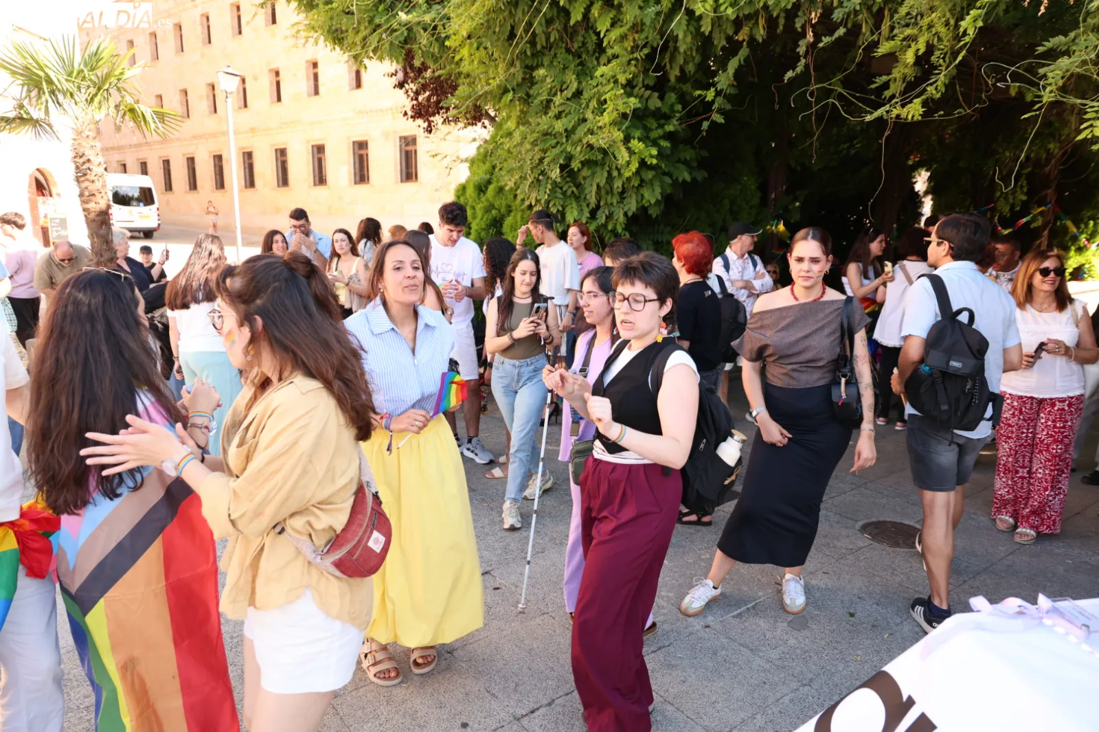 Carrera del 'Orgullo diverso' en Salamanca. Fotos: David Sañudo