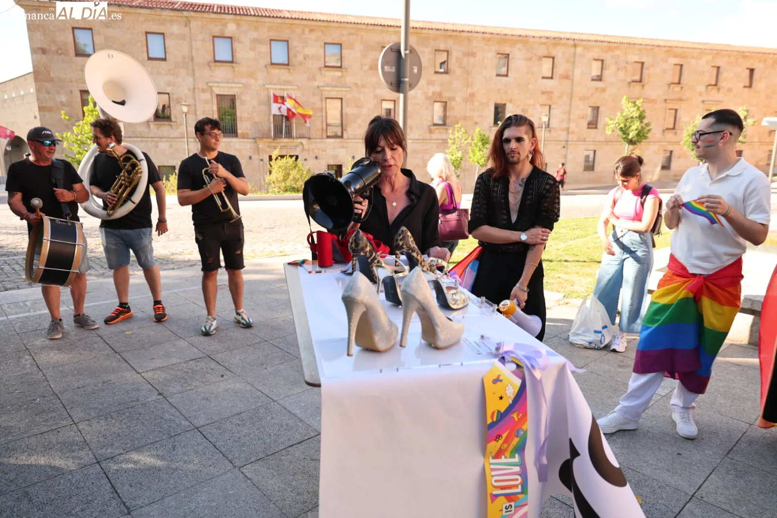 Carrera del 'Orgullo diverso' en Salamanca. Fotos: David Sañudo