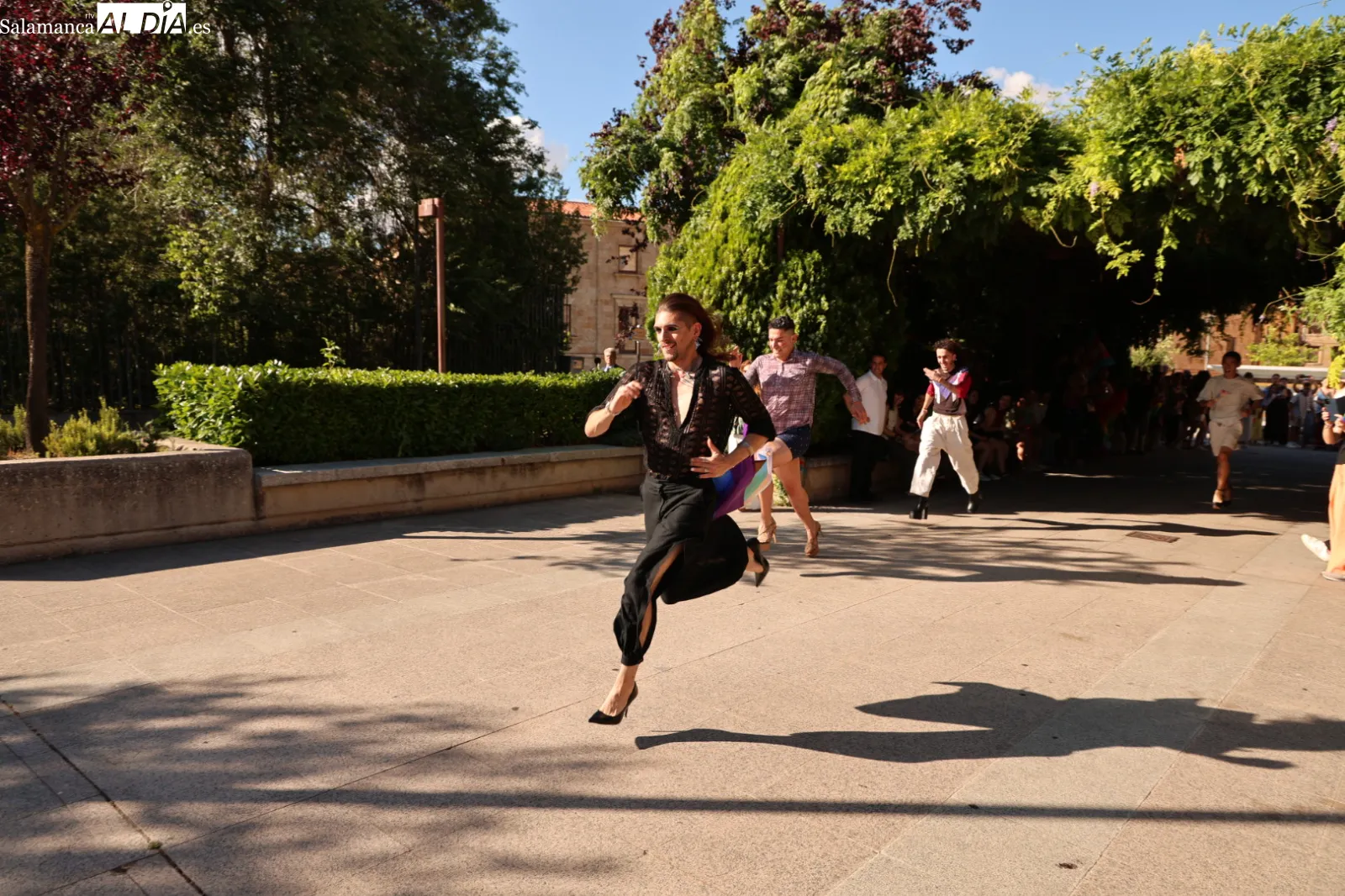 Carrera del 'Orgullo diverso' en Salamanca. Fotos: David Sañudo