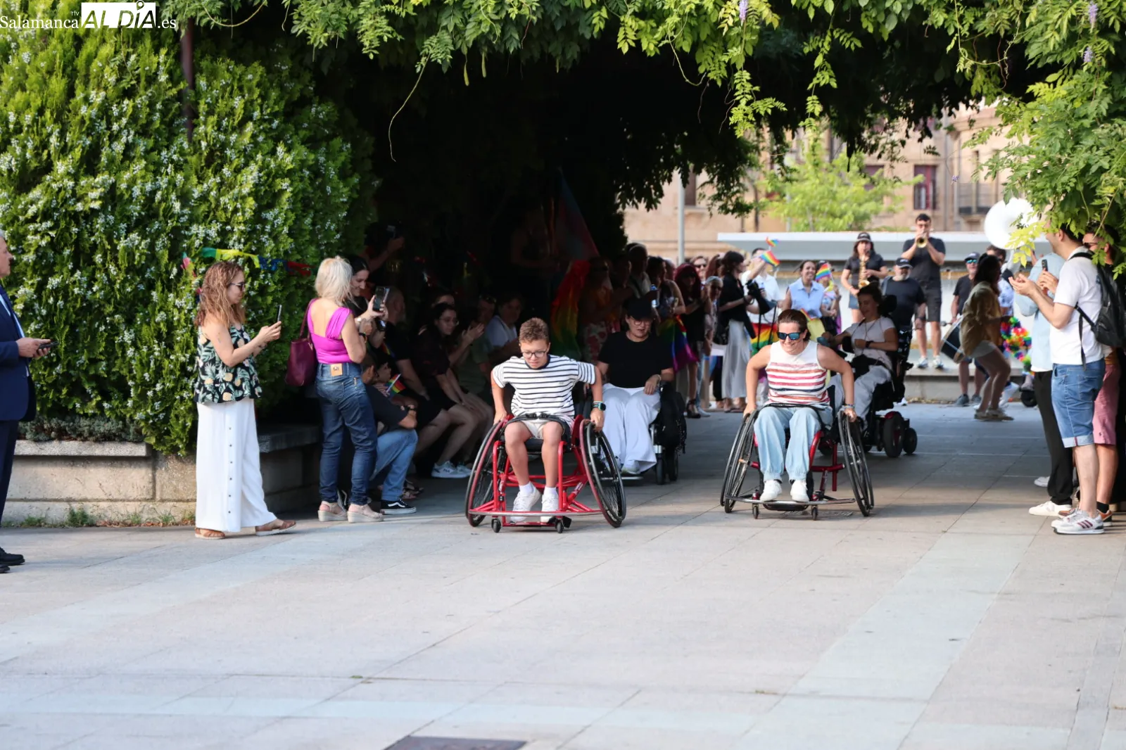 Carrera del 'Orgullo diverso' en Salamanca. Fotos: David Sañudo