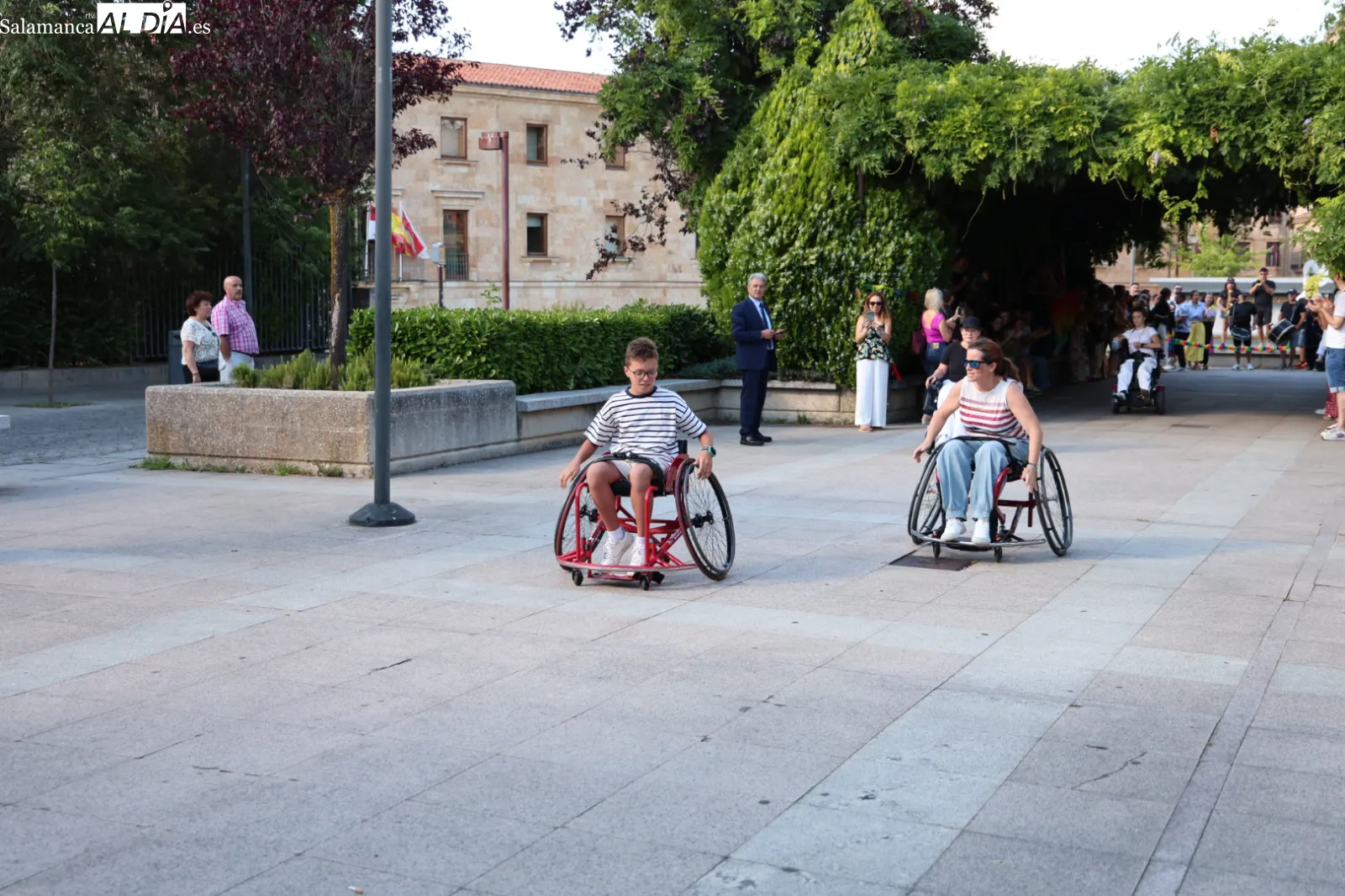 Carrera del 'Orgullo diverso' en Salamanca. Fotos: David Sañudo