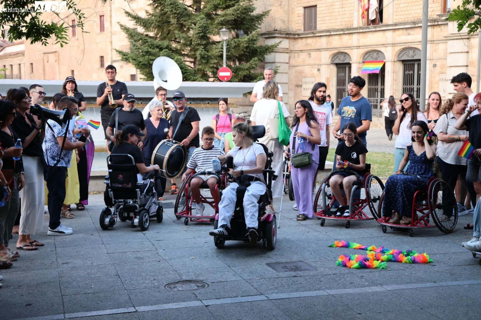 Carrera del 'Orgullo diverso' en Salamanca. Fotos: David Sañudo