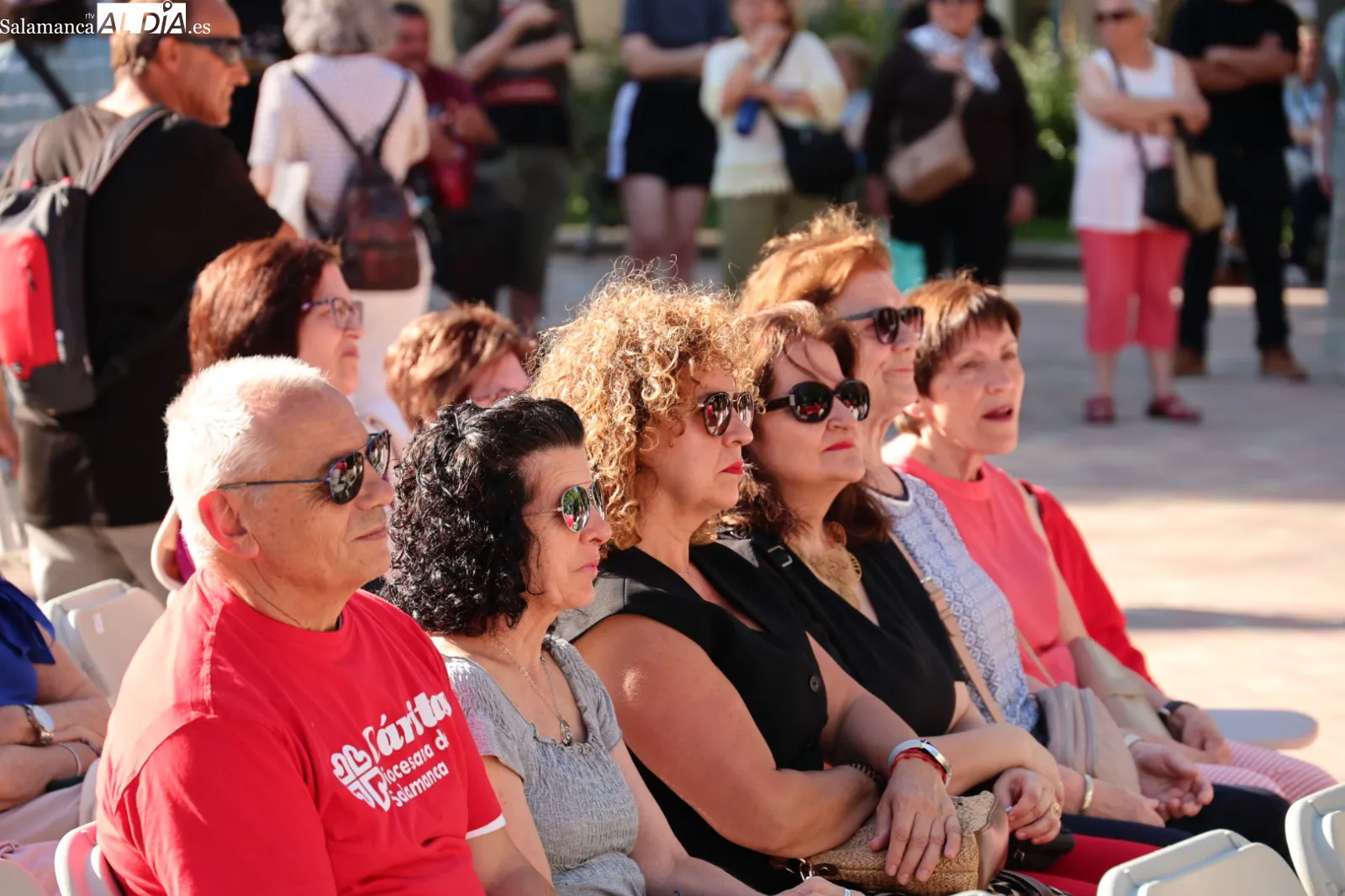 Espectáculo 'Arte con Corazón' de Cáritas en La Alamedilla. Fotos: David Sañudo