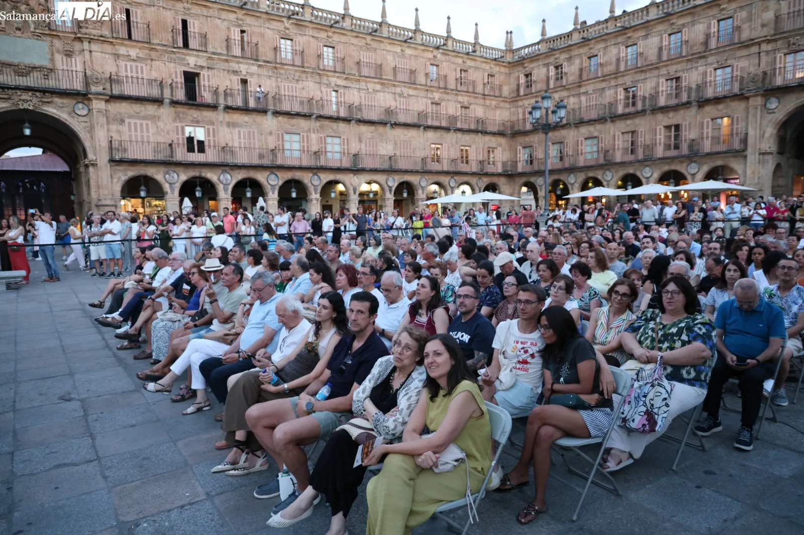 Concierto extraordinario de la Banda Municipal de Música de Salamanca con motivo del V Centenario de la Escuela de Salamanca. Fotos: David Sañudo