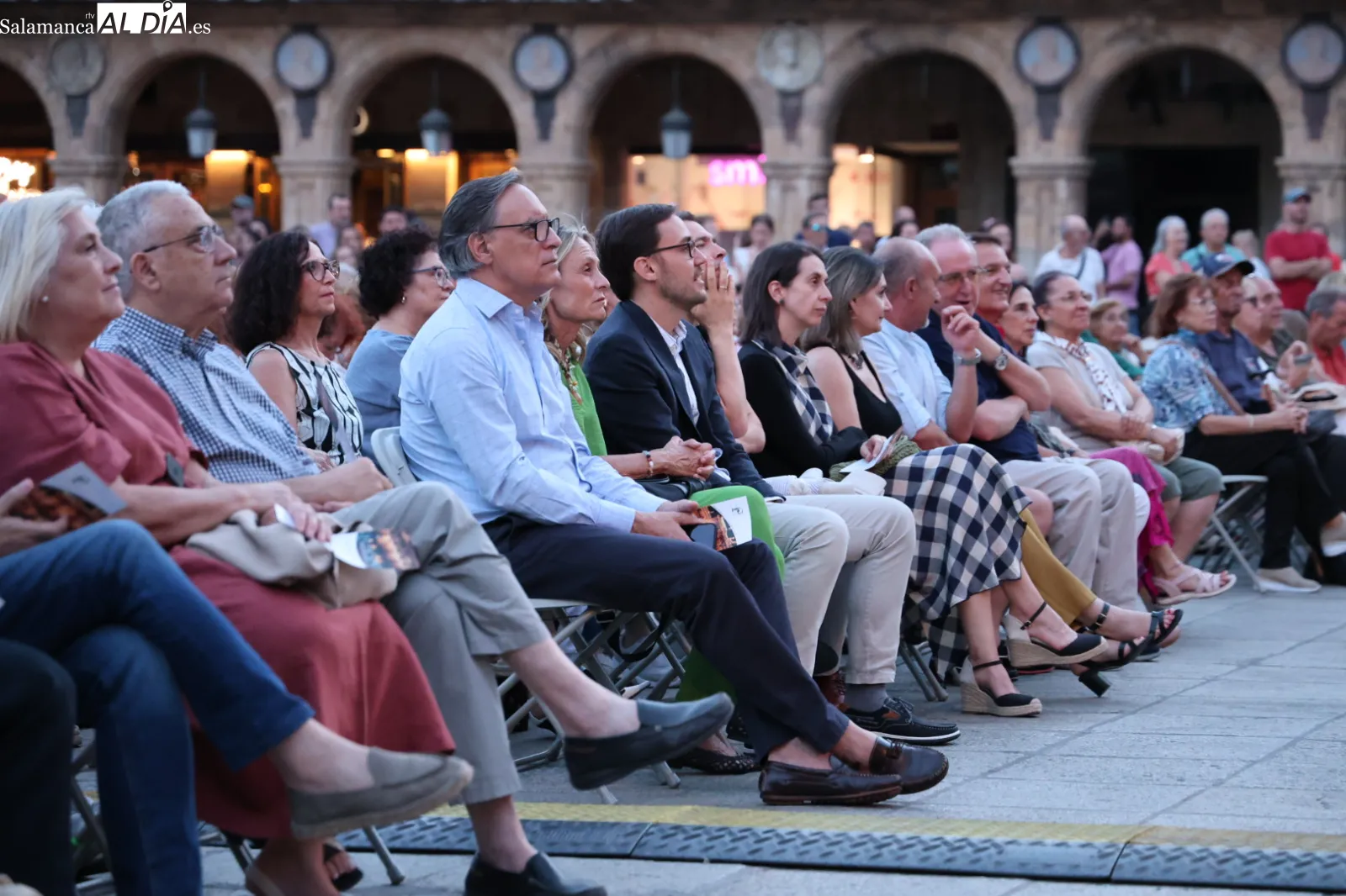 Concierto extraordinario de la Banda Municipal de Música de Salamanca con motivo del V Centenario de la Escuela de Salamanca. Fotos: David Sañudo