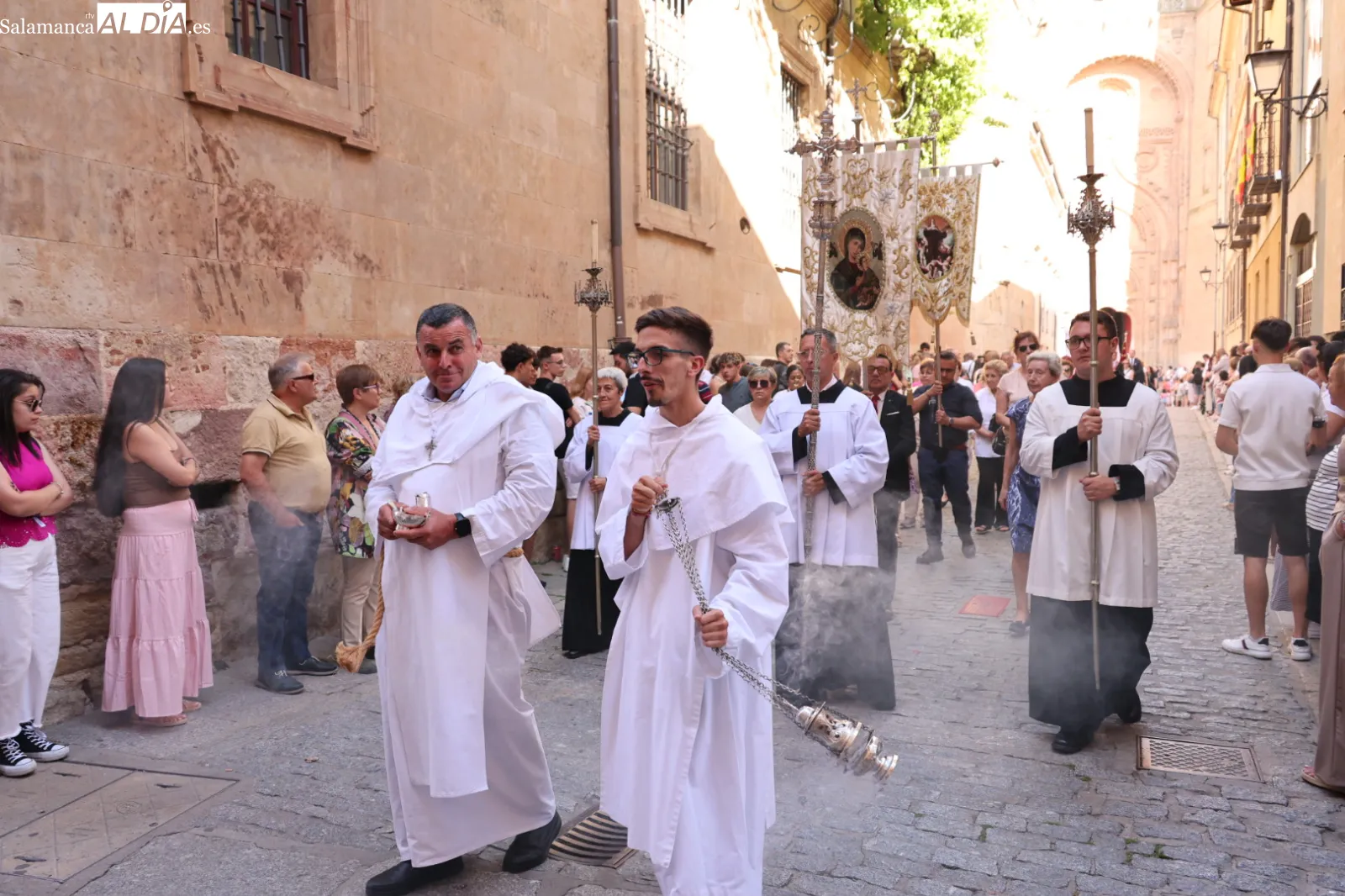 Procesión del Corpus Christi en Salamanca. Fotos: David Sañudo
