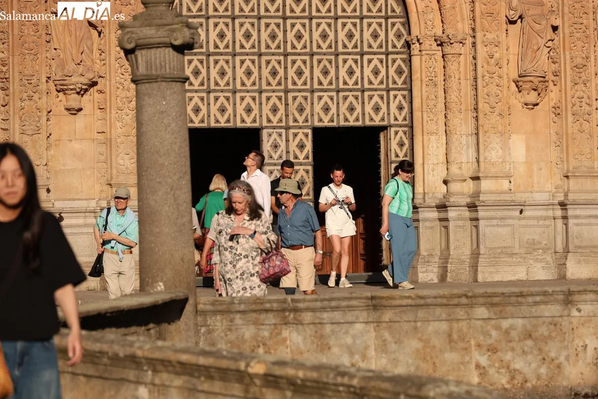 Ambiente en Salamanca esta tarde de domingo. Fotos: David Sañudo
