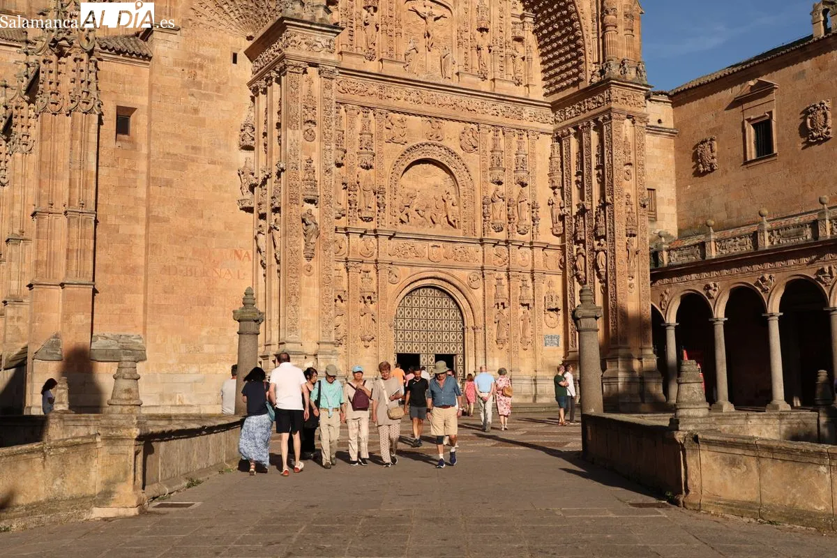 Ambiente en Salamanca esta tarde de domingo. Fotos: David Sañudo