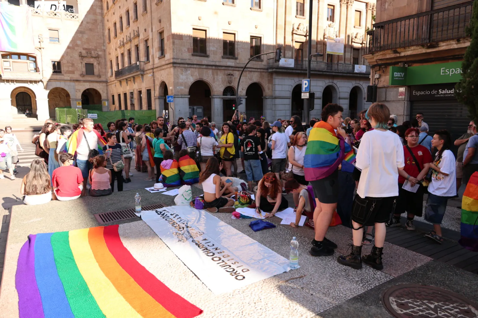 Marcha del Orgullo en Salamanca. Fotos: David Sañudo