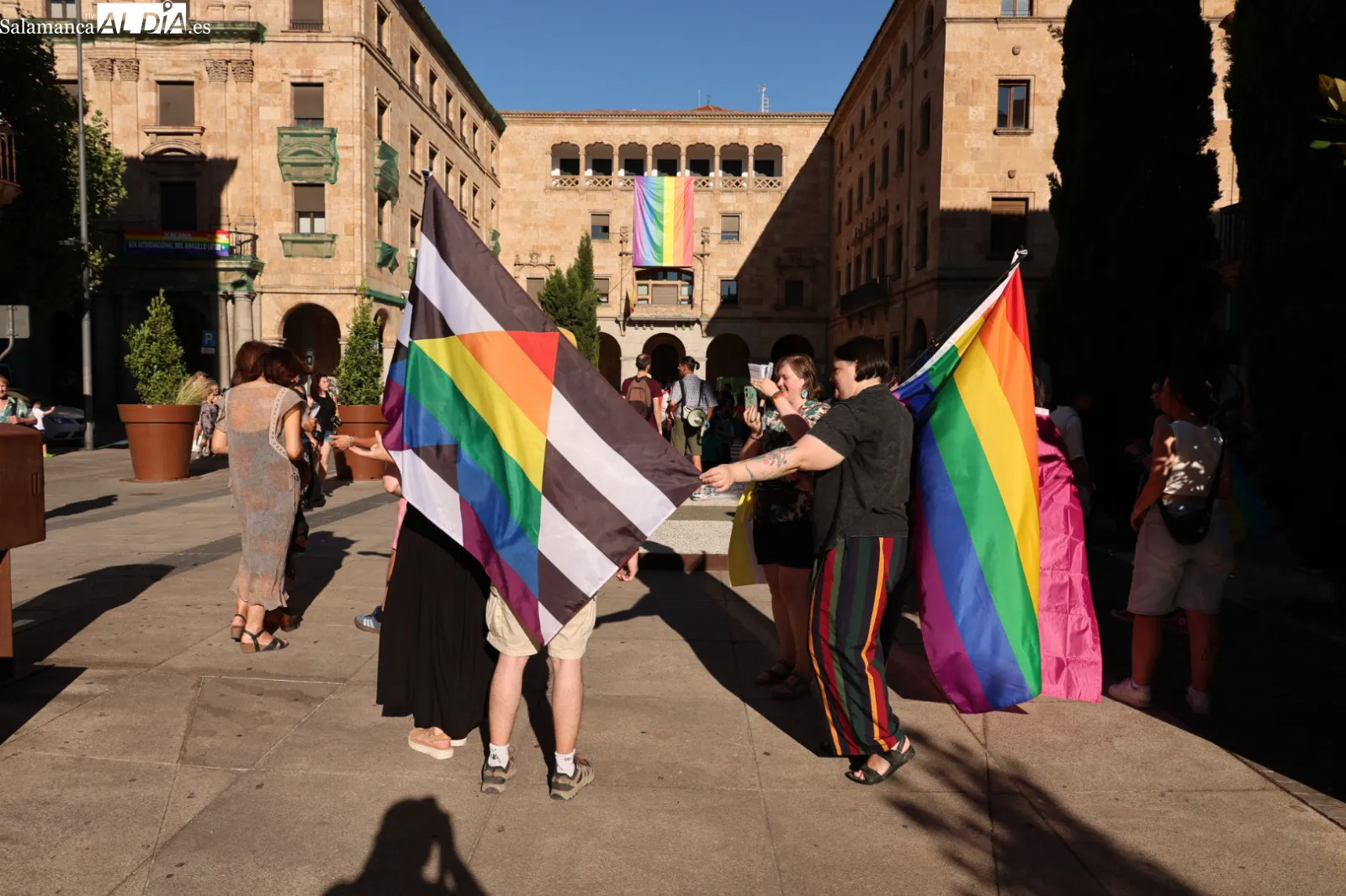 Marcha del Orgullo en Salamanca. Fotos: David Sañudo