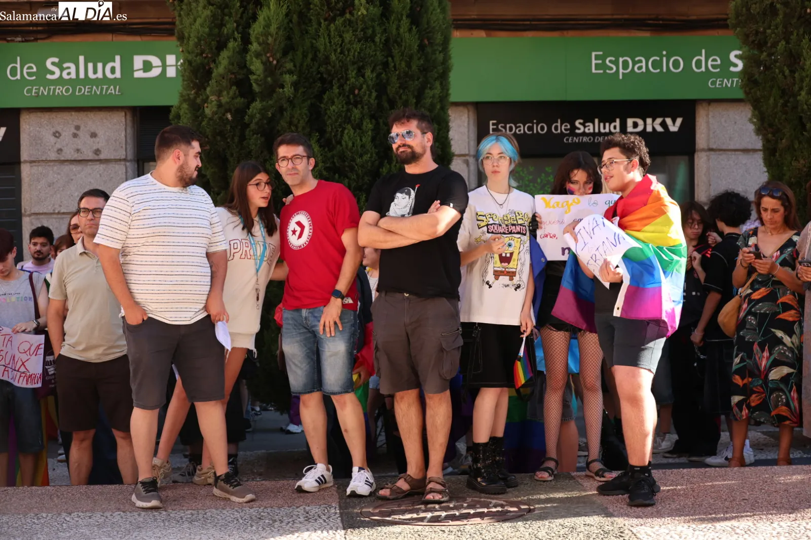 Marcha del Orgullo en Salamanca. Fotos: David Sañudo