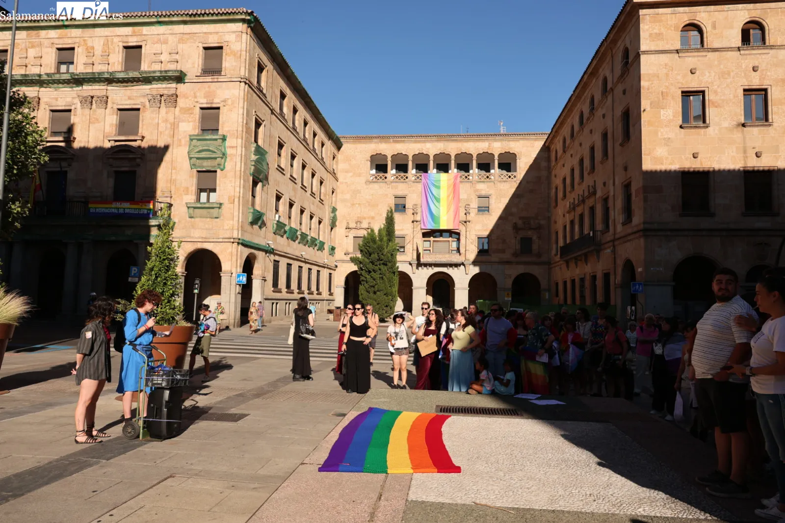 Marcha del Orgullo en Salamanca. Fotos: David Sañudo