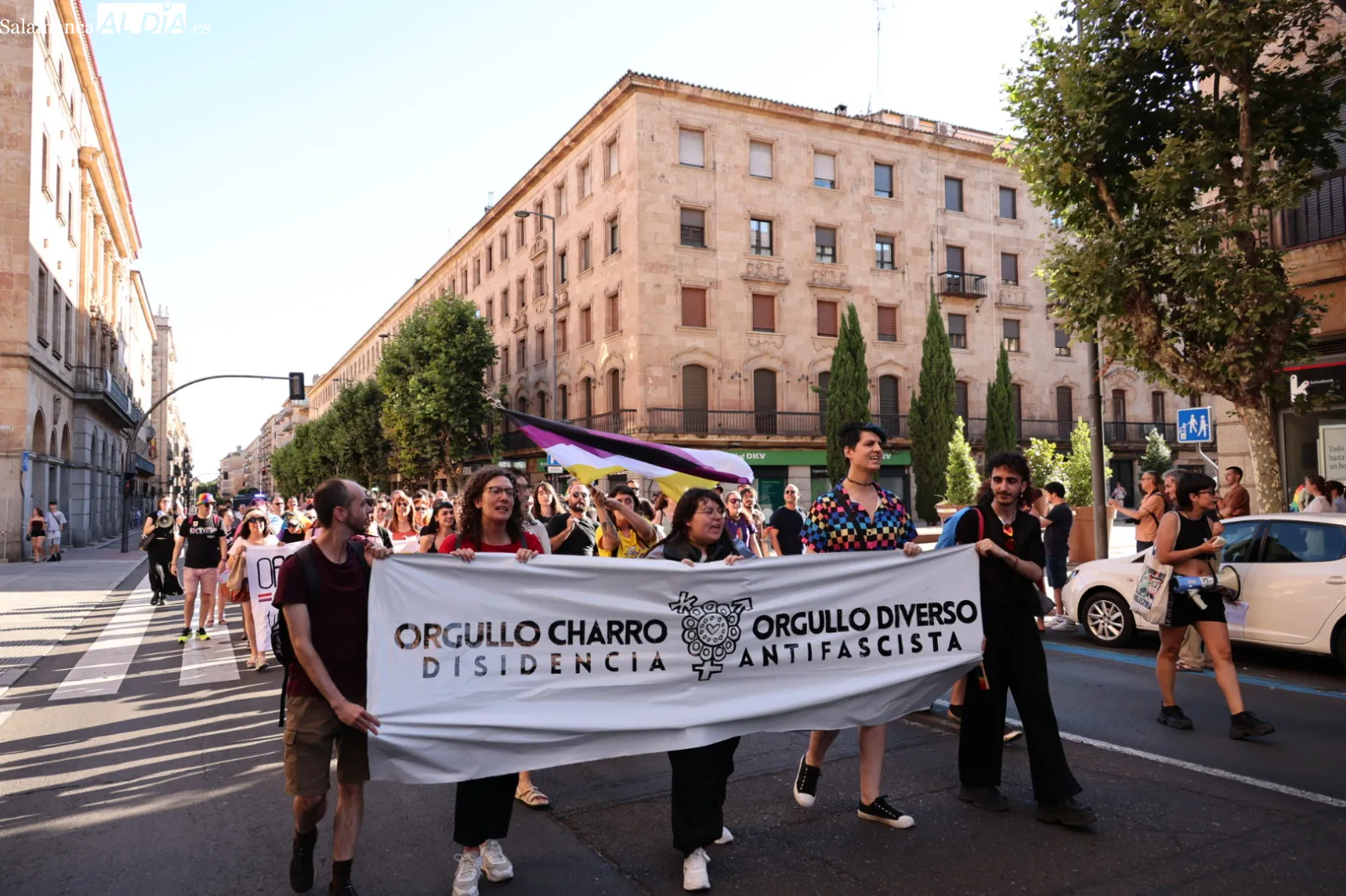 Marcha del Orgullo en Salamanca. Fotos: David Sañudo