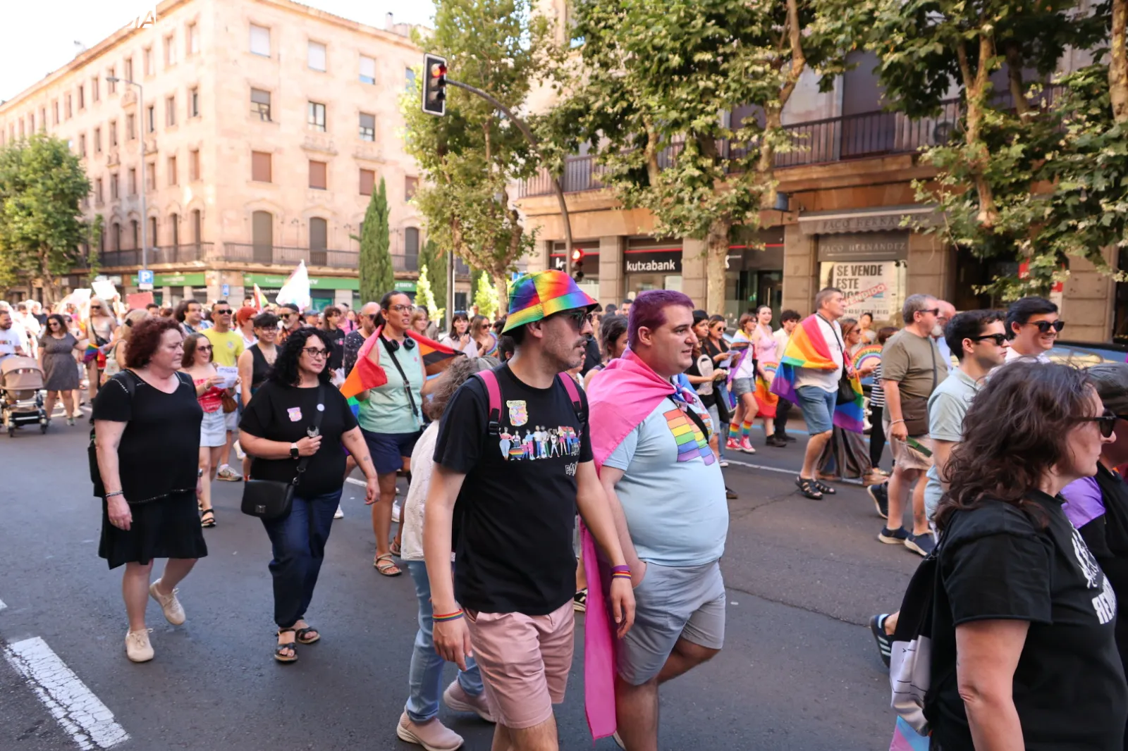 Marcha del Orgullo en Salamanca. Fotos: David Sañudo