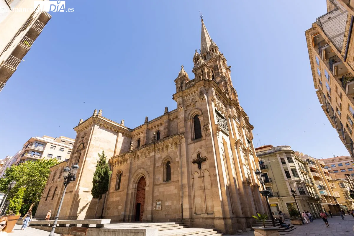 Imágenes de la iglesia de San Juan de Sahagún en Salamanca. Fotos: David Sañudo