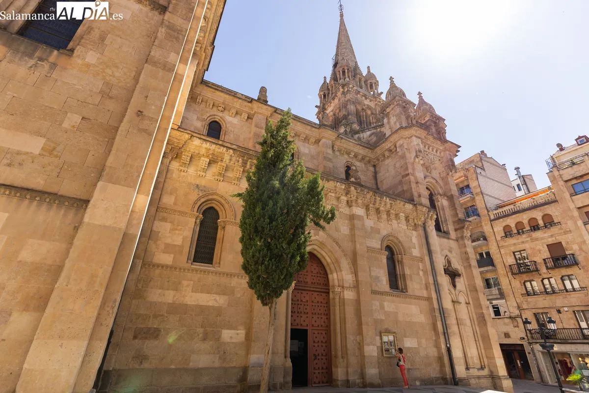 Imágenes de la iglesia de San Juan de Sahagún en Salamanca. Fotos: David Sañudo