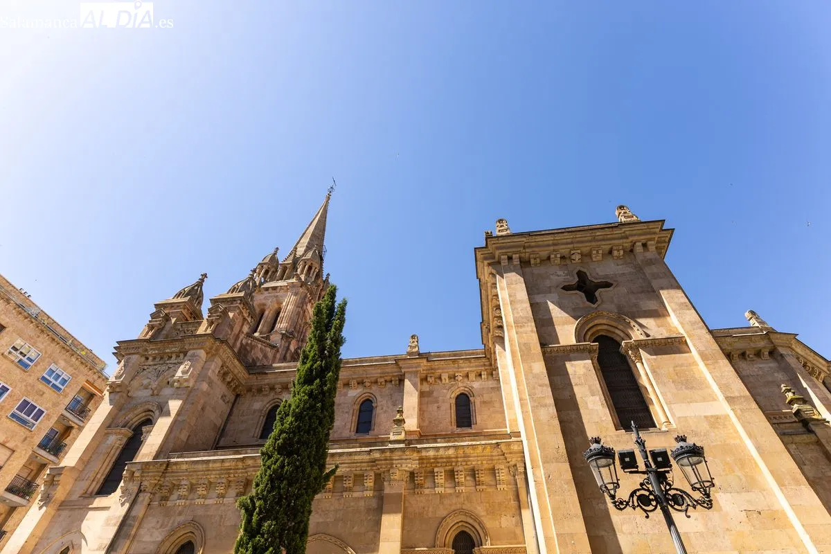 Imágenes de la iglesia de San Juan de Sahagún en Salamanca. Fotos: David Sañudo