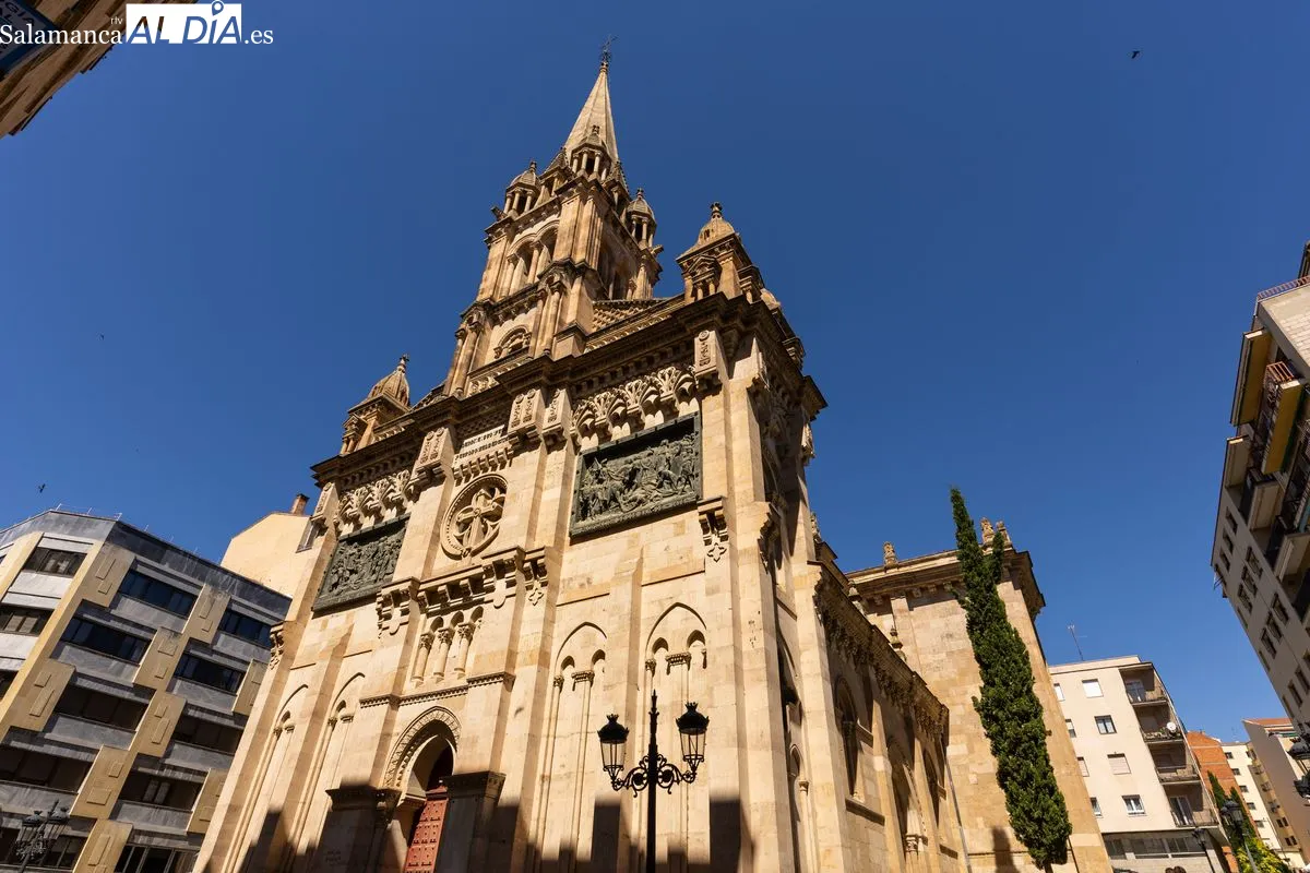 Imágenes de la iglesia de San Juan de Sahagún en Salamanca. Fotos: David Sañudo