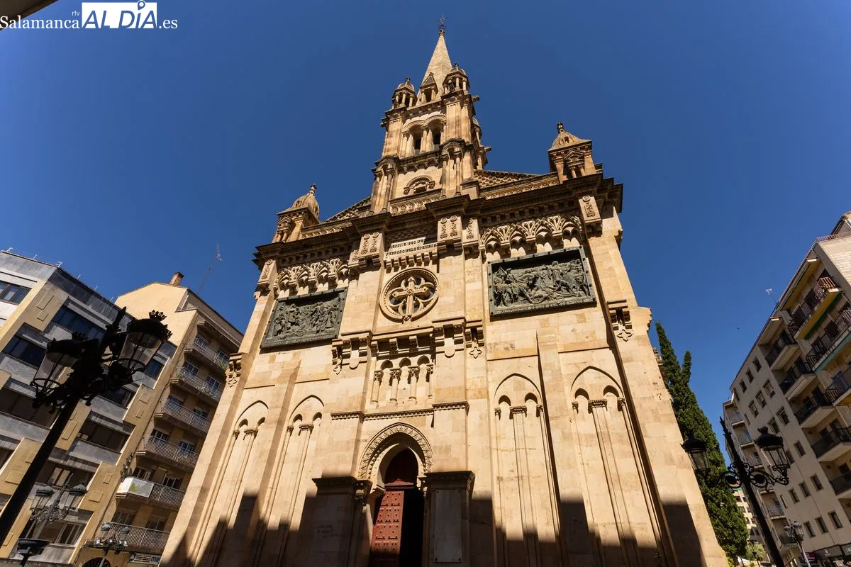 Imágenes de la iglesia de San Juan de Sahagún en Salamanca. Fotos: David Sañudo