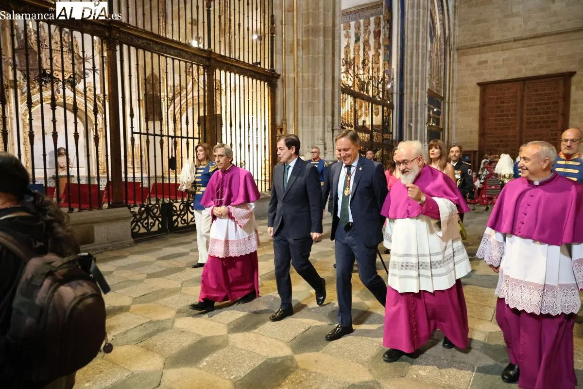 Misa solemne en la Catedral de Salamanca en honor a San Juan de Sahagún. Fotos: David Sañudo