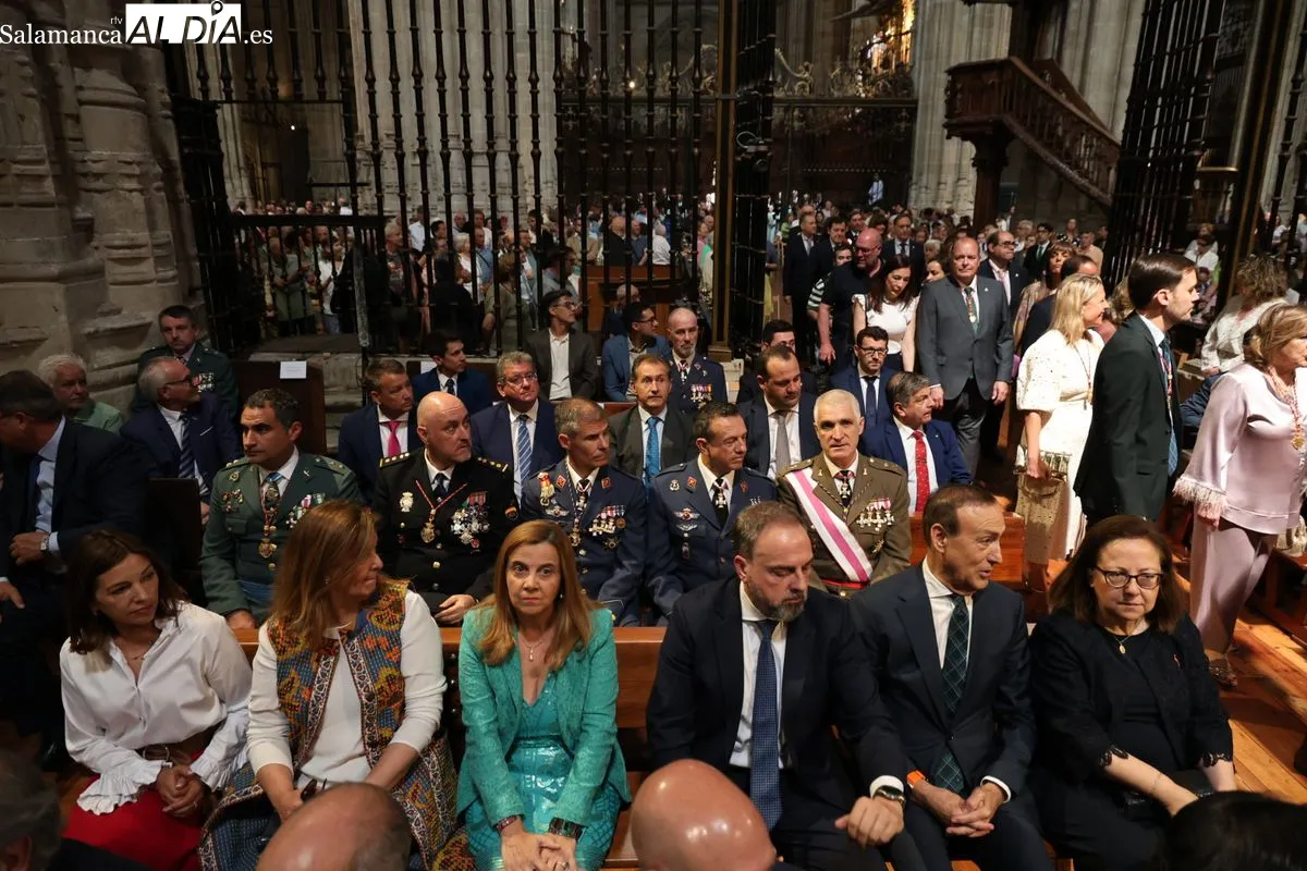 Misa solemne en la Catedral de Salamanca en honor a San Juan de Sahagún. Fotos: David Sañudo