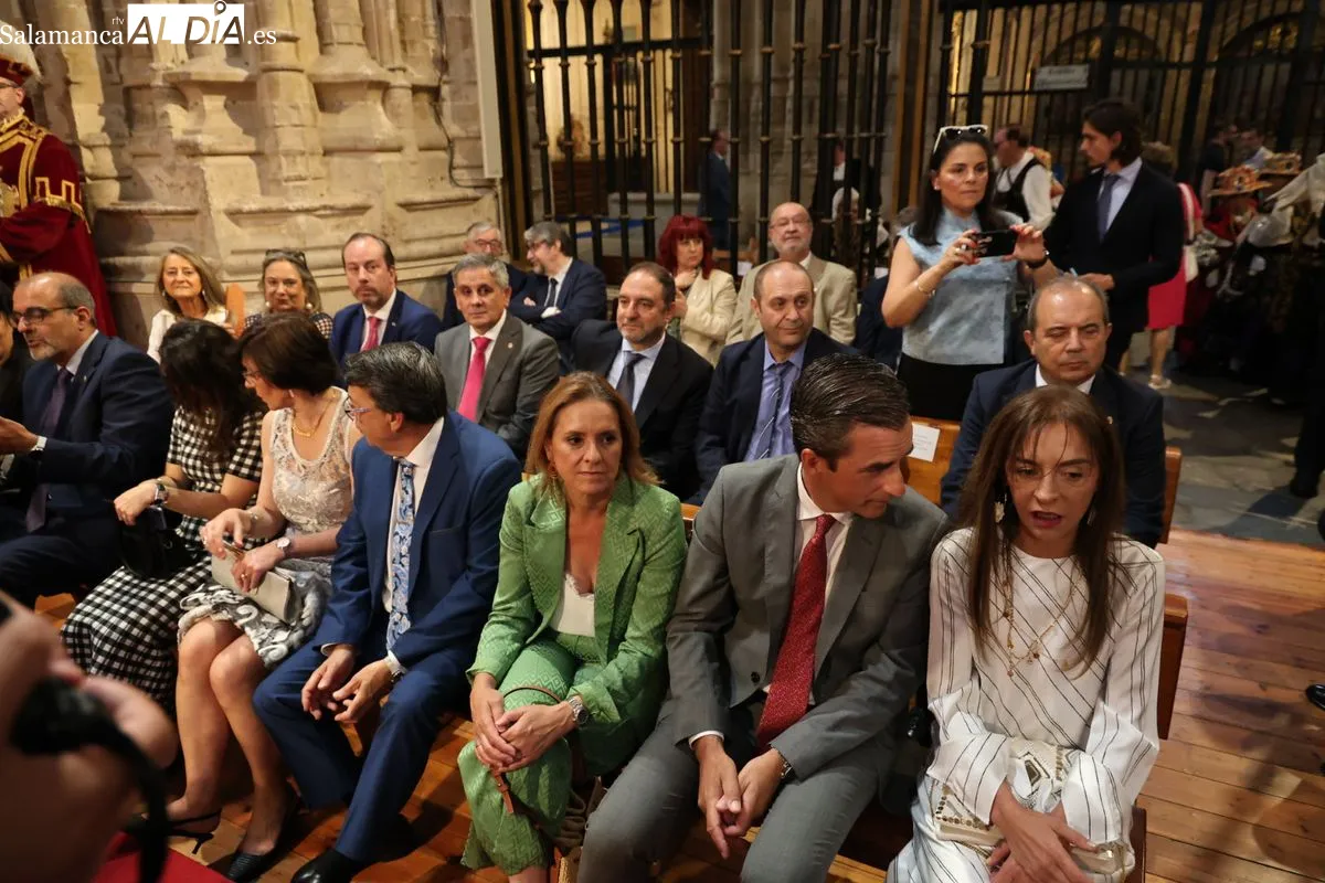 Misa solemne en la Catedral de Salamanca en honor a San Juan de Sahagún. Fotos: David Sañudo
