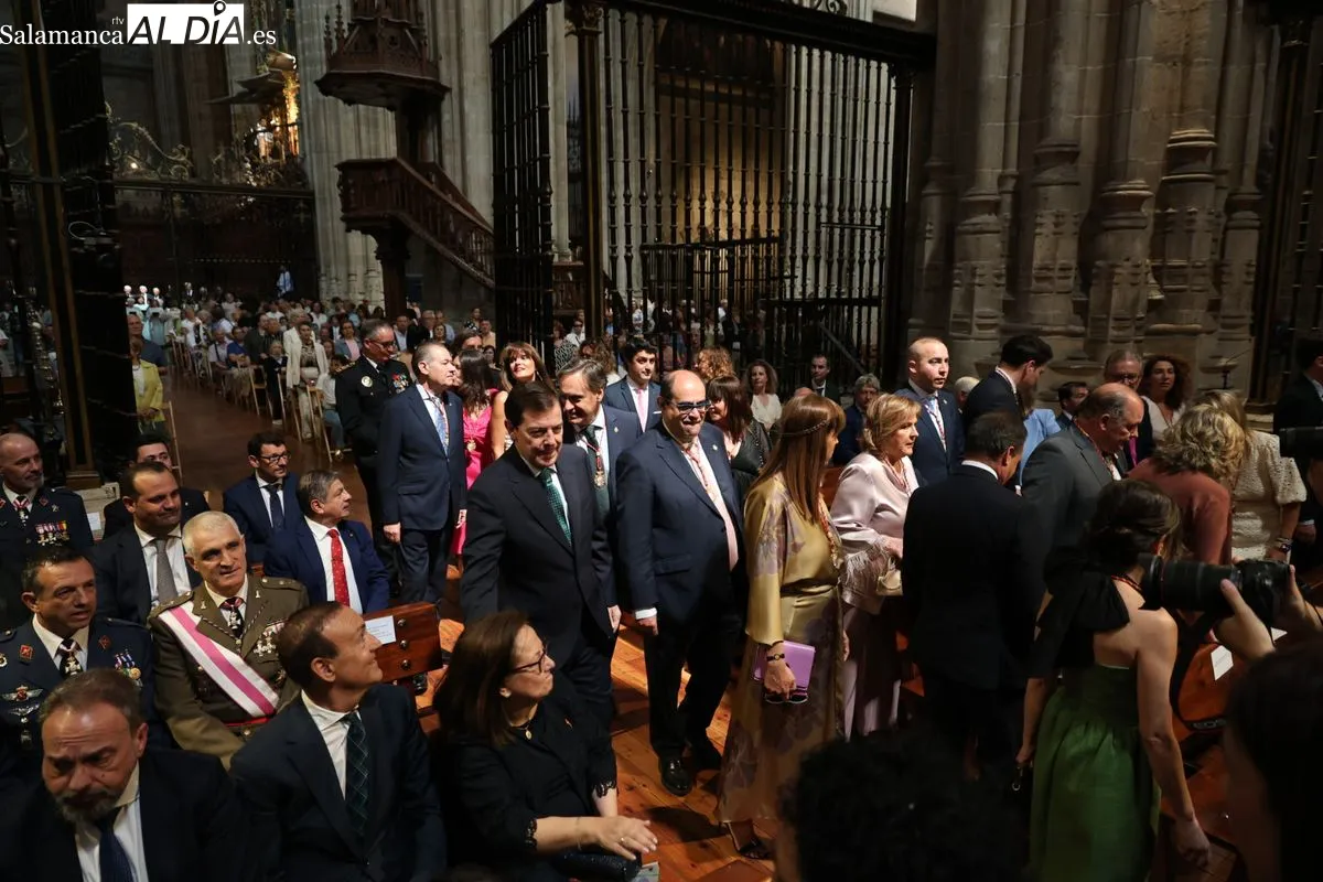 Misa solemne en la Catedral de Salamanca en honor a San Juan de Sahagún. Fotos: David Sañudo