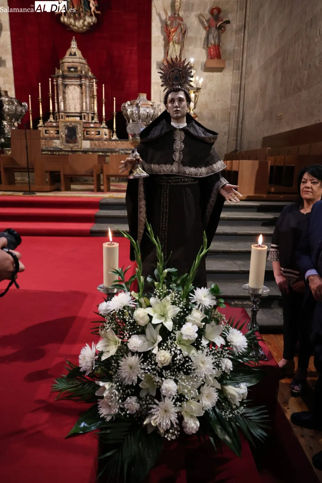 Misa solemne en la Catedral de Salamanca en honor a San Juan de Sahagún. Fotos: David Sañudo