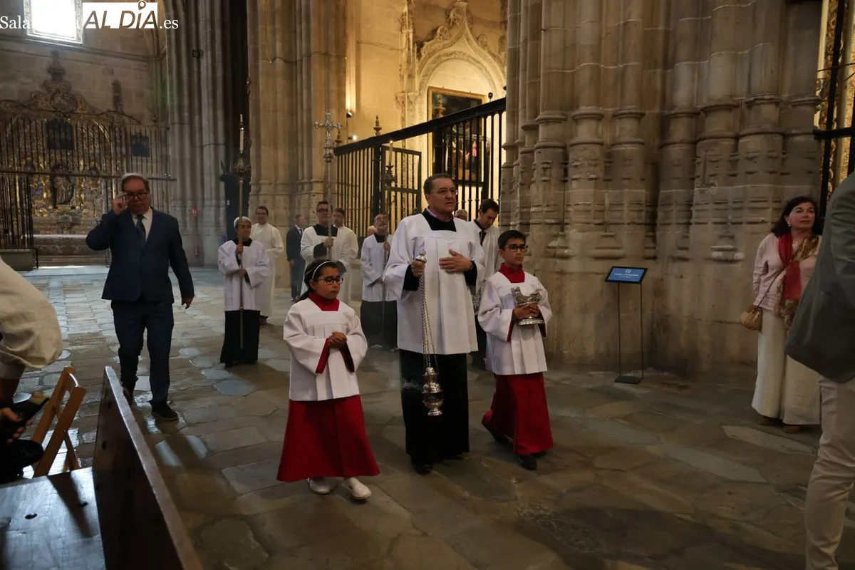 Misa solemne en la Catedral de Salamanca en honor a San Juan de Sahagún. Fotos: David Sañudo
