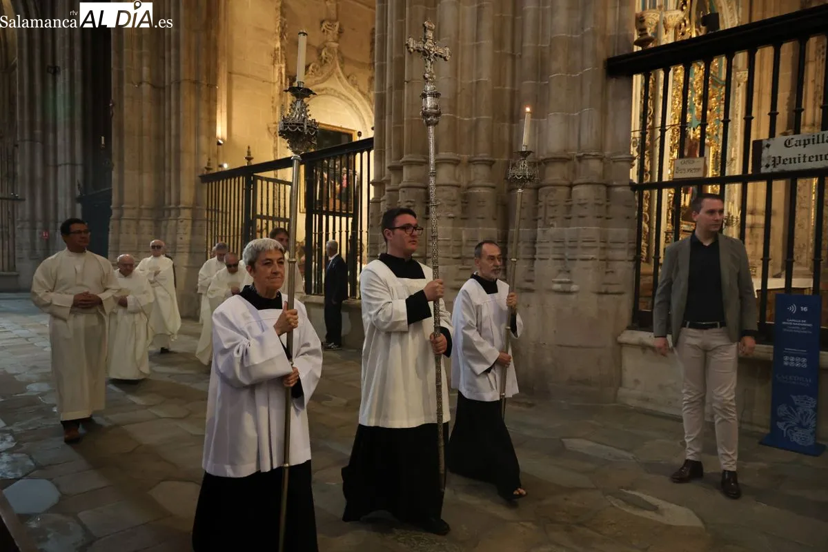 Misa solemne en la Catedral de Salamanca en honor a San Juan de Sahagún. Fotos: David Sañudo