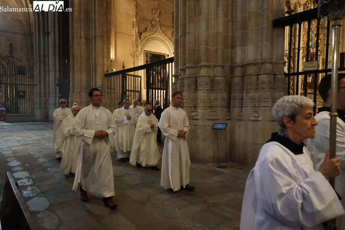 Misa solemne en la Catedral de Salamanca en honor a San Juan de Sahagún. Fotos: David Sañudo