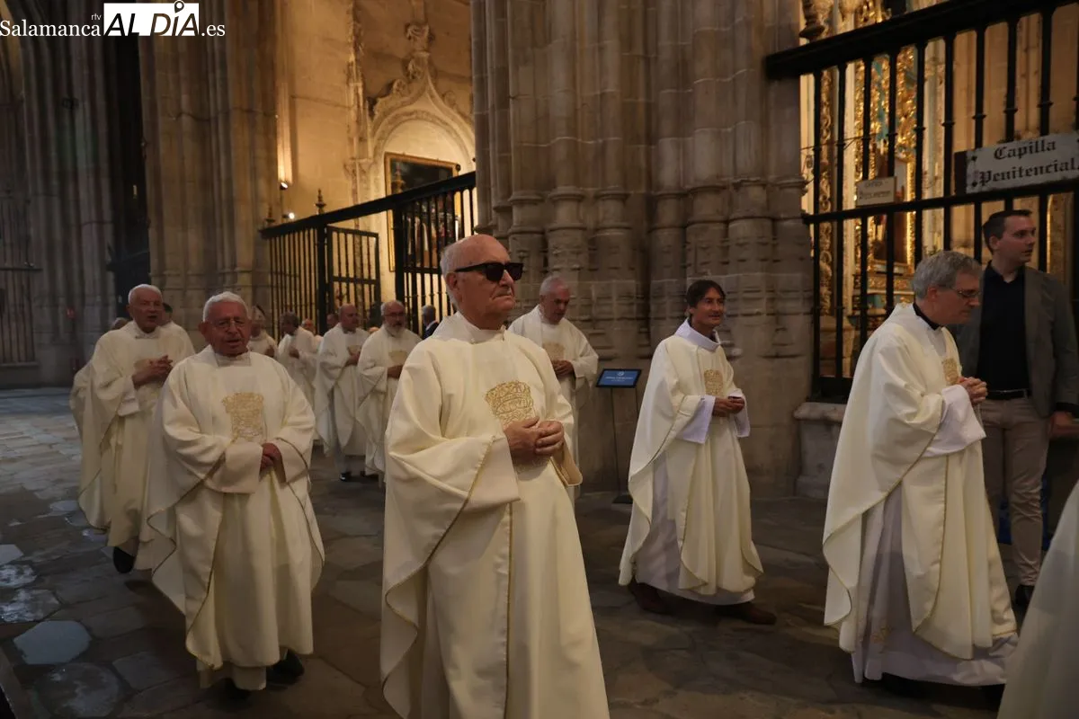 Misa solemne en la Catedral de Salamanca en honor a San Juan de Sahagún. Fotos: David Sañudo