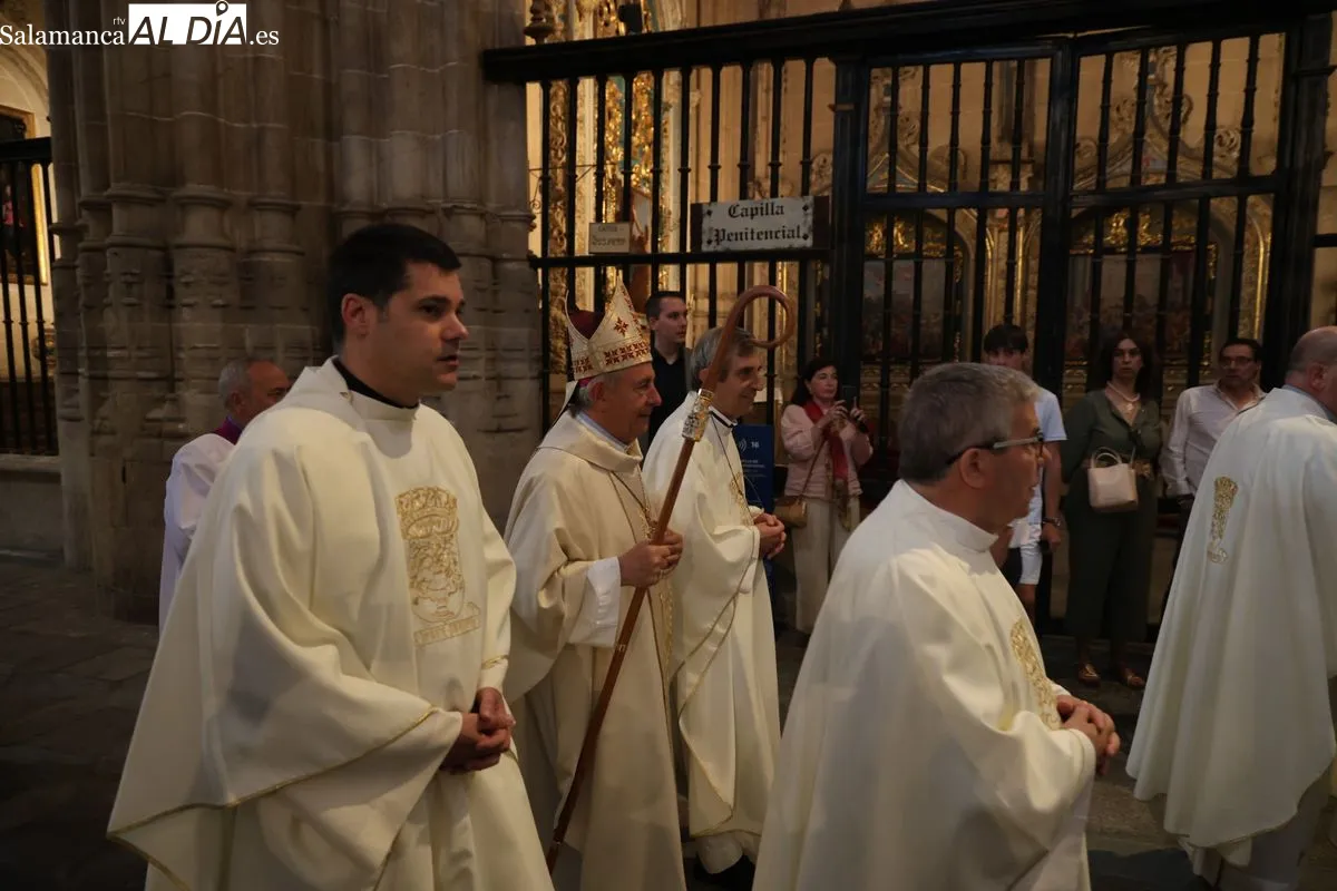 Misa solemne en la Catedral de Salamanca en honor a San Juan de Sahagún. Fotos: David Sañudo