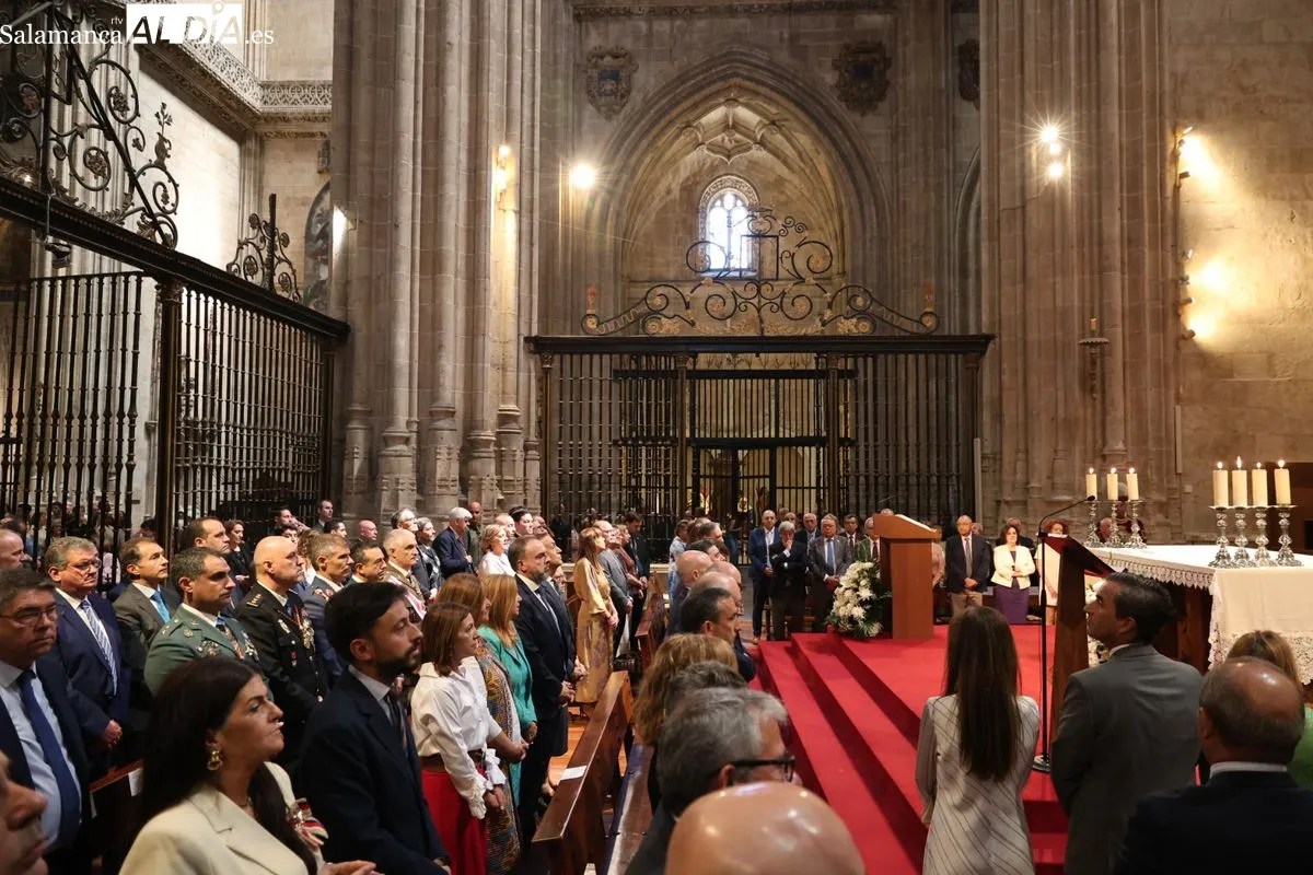 Misa solemne en la Catedral de Salamanca en honor a San Juan de Sahagún. Fotos: David Sañudo