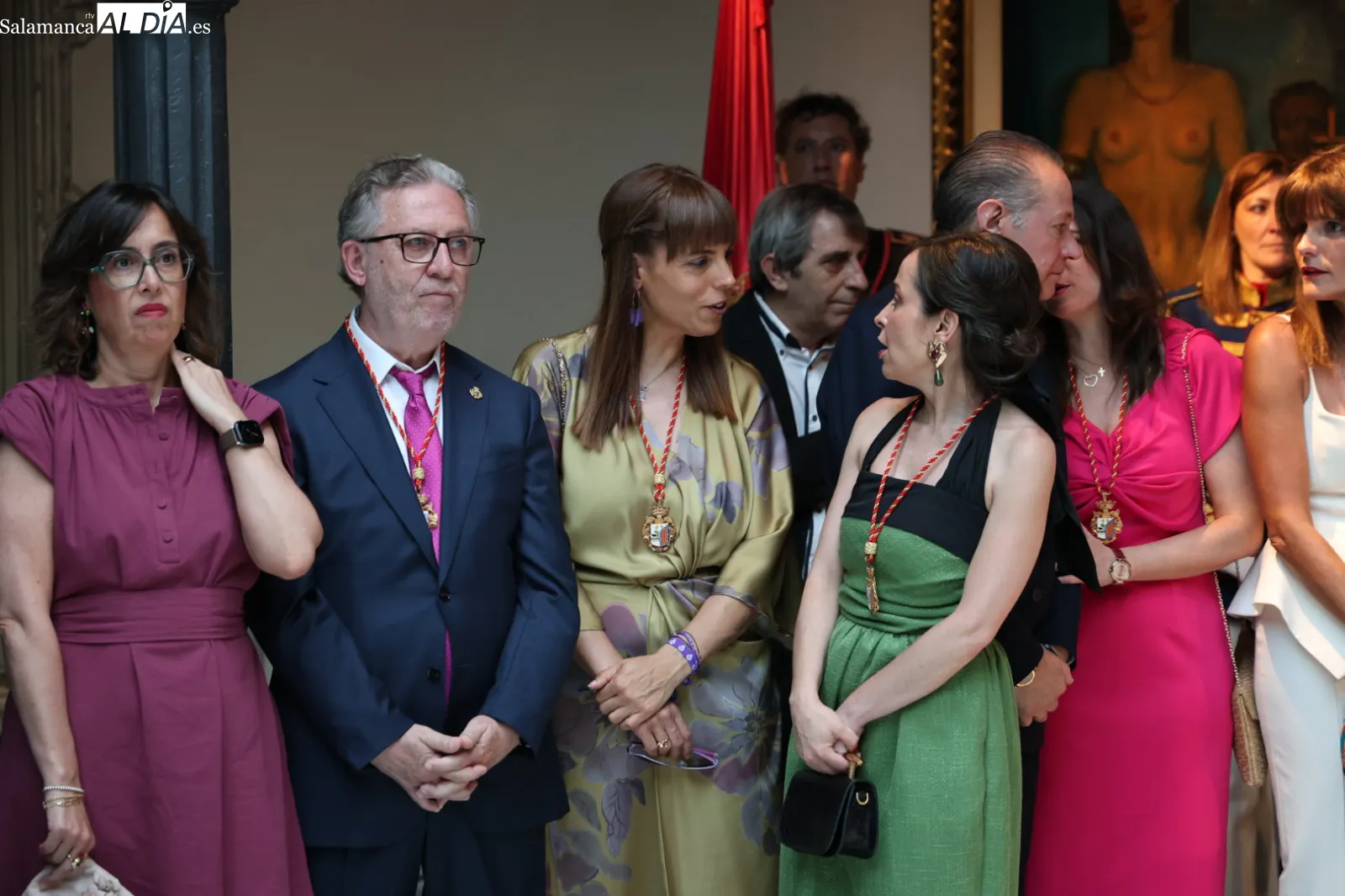 Recepción oficial en la Casa Lis por la festividad del patrón de Salamanca, San Juan de Sahagún. Fotos: David Sañudo